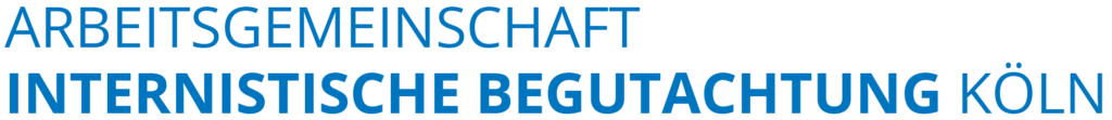 Arbeitsgemeinschaft internistische Begutachtung Köln Logo